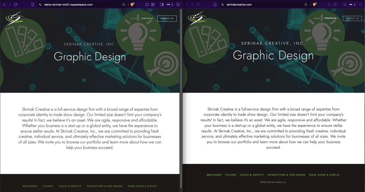 Squarespace to Cloudflare Pages migration workflow