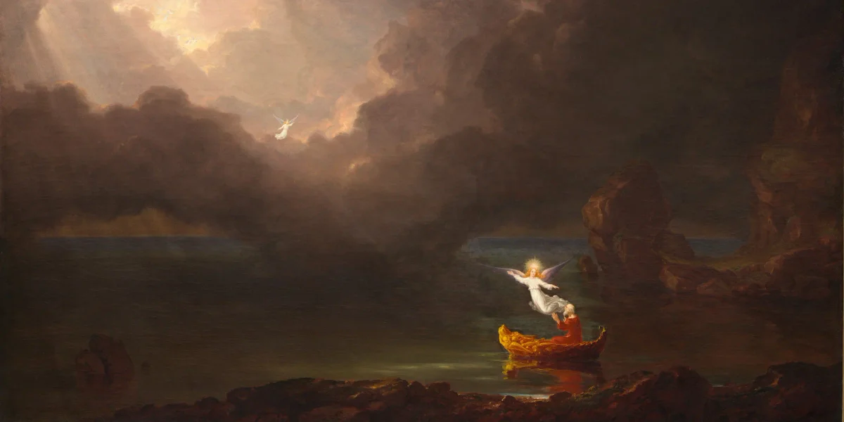 The Voyage of Life: Old Age by Thomas Cole, 1842