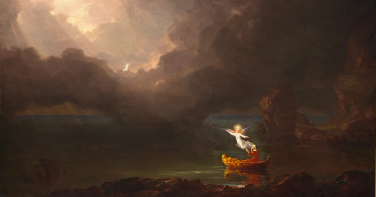 The Voyage of Life: Old Age by Thomas Cole, 1842